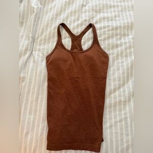 Lululemon Roasted Brown Ebb to Street Tank Top